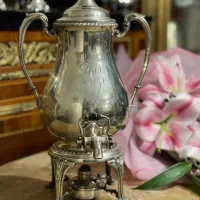 پانچ انگلیسی آنتیک مارکدار لایه نقره اروجینال