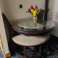 میز غذاخوری 4نفره|میز و صندلی غذاخوری|مرودشت, ولایت|دیوار