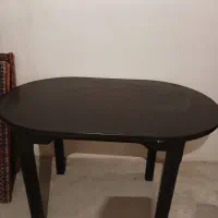 میز غذاخوری چهار نفره کاملا سالم ومحکم|میز و صندلی غذاخوری|میانه, |دیوار