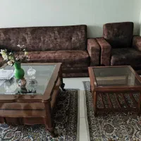 مبلمان راحتی ۵ نفره و میز جلو مبلی و عسلی|مبلمان خانگی و میز عسلی|تهران, شهرک دانشگاه|دیوار