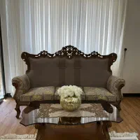 سرویس مبلمان استیل ۹ نفره