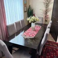 میز نهار خوری هشت نفره