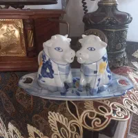 تعدادی ظروف قدیمی ساخت چین|ظروف سرو و پذیرایی|بیرجند, |دیوار