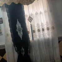 پرده کتیبه با پنل وپشت دری تمیز و نونو|پرده، رانر، رومیزی|خرمشهر, |دیوار