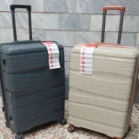 ٪۱۰۰نشکن پپ چمدان ژله ای سایز بزرگ۳۵کیلویی+ باکاور|کیف، کفش، کمربند|تهران, مظاهری|دیوار