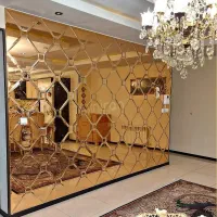 آینه طرح شکسته ، کندویی ، آبشاری
