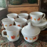 سماور تابا و یک سرویس چای خوری|قوری، کتری، قهوه‌ساز دستی|قزوین, |دیوار