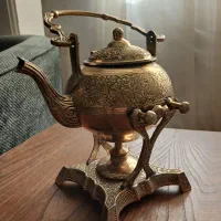 قوری وارمری برنجی