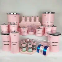 سرویس ادویه۲۹پارچه صورتی