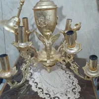 دو عدد لوستر برنز