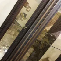 بوفه اینه دار تمام چوب و زبیا کاملا سالم|بوفه، ویترین، کنسول|مشکین‌دشت, |دیوار