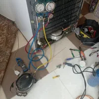 تعمیر یخچال فریزر یخچالساز در محل شارژ گاز