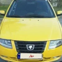 تاکسی دوگانه  سمند سورن پلاس EF7 درون شهری