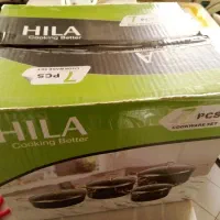 ست هفت پارچه ظرف تفلون نو