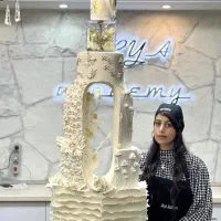 سفارش انواع کیک های خامه ای و فوندانتی