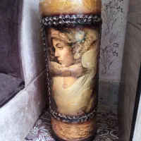 گلدان سفالی بزرگ دوعدد