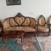 مبل تمیز در حد نو چوب جنس خوب|مبلمان خانگی و میز عسلی|سبزوار, امیر کبیر|دیوار