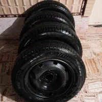 دو جفت لاستیک ۱۴ با رینگ معمولی