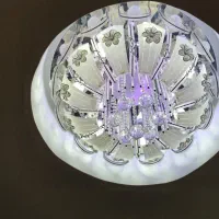 لوستر مولتی کالر اسپیکردار بلوتوثی|لوستر و چراغ آویز|شاهینشهر, شهرک گلدیس|دیوار