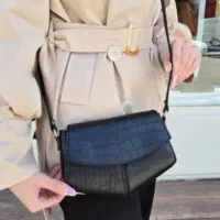 کیف چرم اصل گاوی، دست دوز