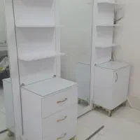 دکور صندلی سرشور اصلاح تابوره آینه|آرایشگاه و سالن‌های زیبایی|مشهد, هدایت|دیوار