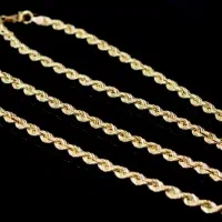 زنجیر طلا طنابی