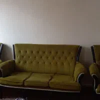 یک دست مبل ۷ نفره تازه تعمیر شده
