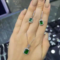 نیم ست نقره نو همراه فاکتور