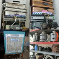 سرویس و تعمیر ابگرمکن با سرویس کولر آبی تعمیرموتور