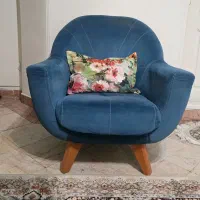 مبلمان ۵ نفره به همراه میز و یک مبل تک|مبلمان خانگی و میز عسلی|تهران, جمالزاده|دیوار