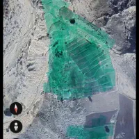 زمین کشاورزی لب رودخانه