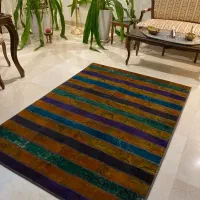 تعدای فرش دستباف کادویی