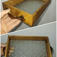 استند و ظروف چوبی