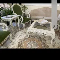 یک دست مبل هفت نفره با گنجه ومیز جلو مبلی|مبلمان خانگی و میز عسلی|شاندیز, |دیوار