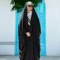 چادر مشکی عربی جده دانشجویی جواهردوزی شده کدAay|لباس|آبادان, |دیوار