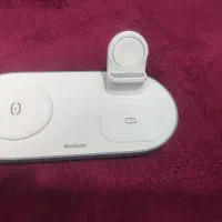 داک شارژ وایرلس مک دود سه کاره هم آیفون هم اندروید