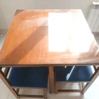 میز نهار خوری همراه با ۴ صندلی