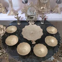هفت سین پیاله هندی برنز برنزی