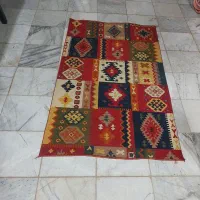 گلیم فرش ابعاد ۱×۱/۳۰ ونیم کاملا سالم|فرش|ورامین, ورامین|دیوار