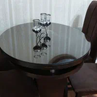 میز نهار خوری ۴ نفره|میز و صندلی غذاخوری|فومن, |دیوار