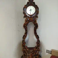 ساعت ایستاده چوبی