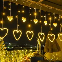 ریسه پرده ای قلبی