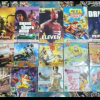 ۲عدد دسته پلی استیشن ژاپنی اصل با ۱۸عدد سی دی بازی|کنسول، بازی ویدئویی و آنلاین|زاهدان, |دیوار