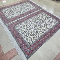 فرش جفت ۶ متری گل‌ابریشم افشان اردکان نو|فرش|تهران, شیراز|دیوار
