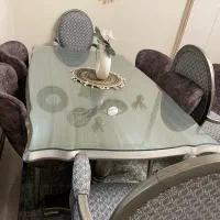 میز ناهار خوری ۶نفره نو نو بدون استفاده