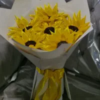 دسته گل جاودانه روبانی|گل مصنوعی|تبریز, |دیوار