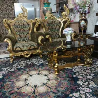 مبل هفت نفره چوب راش فرق طلا|مبلمان خانگی و میز عسلی|تهران, ابوذر|دیوار