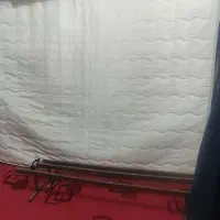 تخت دو نفره ام دی اف همراه تشک|تخت و سرویس خواب|قم, نیروگاه|دیوار