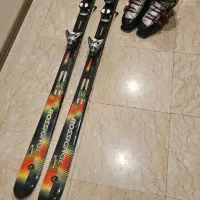 چوب اسکی روسیگنال و کفش اسکی سالامون