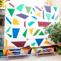 دیوار نویسی ، نقاشی دیواری ، پارچه نویسی